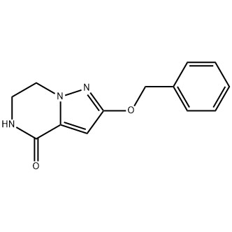 2-(Benzyloksy)-6,7-dihydropirazolo[1,5-a]pirazyna-4(5H)-on Nr CAS:1520086-60-5