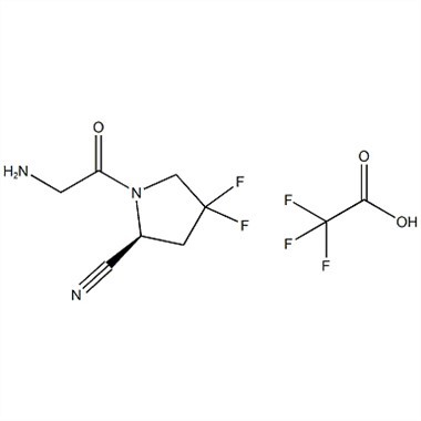 (S)-1-(2-aminoacetyl)-4,4-difluoropirolidyna-2-trifluorooctan karbonitrylu Nr CAS:1448440-40-1